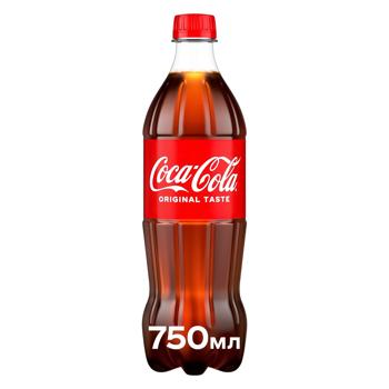 Напиток газированный Coca-Cola 0,75л - купить, цены на METRO - фото 1