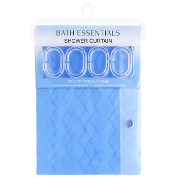 Шторка для душу з тисненням 2D 178*183см - купити, ціни на Таврія В - фото 1