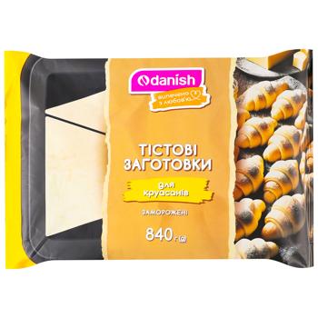 Тістова заготовка Danish 840 г д/круасанів - купити, ціни на КОСМОС - фото 1