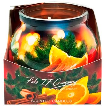 Свічка Miral Апельсин кориця скло - купить, цены на Cупермаркет "Харьков" - фото 2