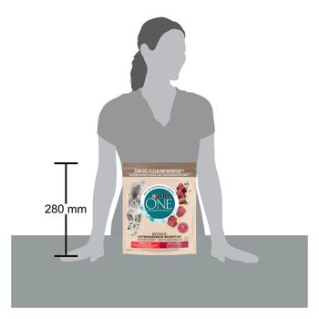 Корм сухой Purina One Sterilcat беззерновой с говядиной для стерилизованных кошек 600г - купить, цены на КОСМОС - фото 5