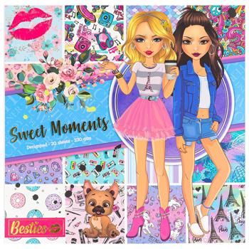 Блокнот для дизайна Besties Sweet Moments - купить, цены на КОСМОС - фото 1