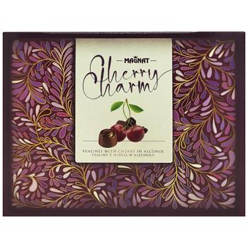 Magnat Praline Chocolate With Cherry Filling Candies 150g - buy, prices for COSMOS - photo 1