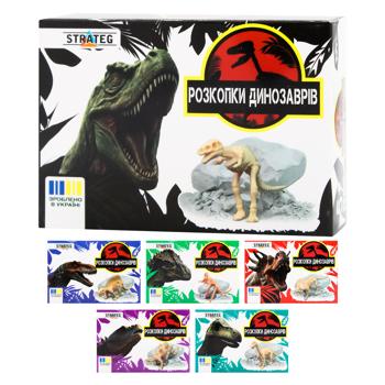 Strateg Dinosaur Excavations Creativity Set - buy, prices for - photo 1