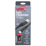 Voin Cable USB-microUSB 3А 2m Red