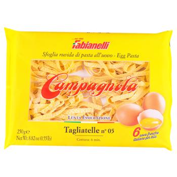Макаронні вироби Fabianelli Тальятелле яєчні 250г - купити, ціни на КОСМОС - фото 1