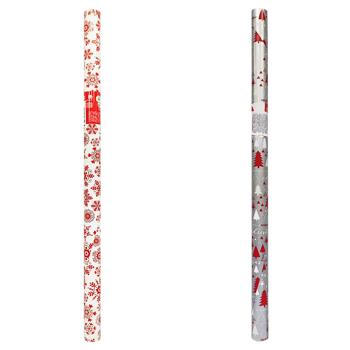 Папір подарунковий Koopman 70*200см в асортименті - купить, цены на NOVUS - фото 1