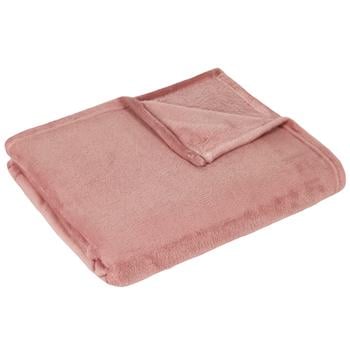 plaid actuel pink fleece 150х120cm China - buy, prices for - photo 1