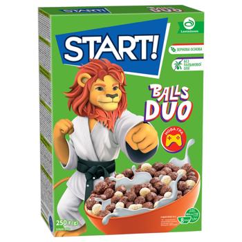 Start! Balls Duo Dry Breakfast 250g - buy, prices for Torba - photo 1