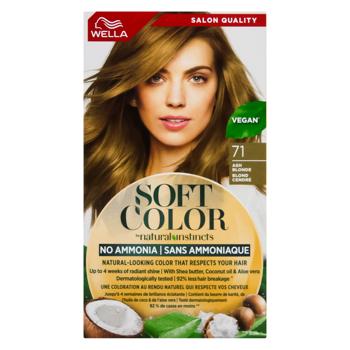 Wella Soft Color Ash Blonde Hair Dye 71 - buy, prices for MegaMarket - photo 2
