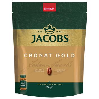 Кава розчинна Jacobs Cronat Gold 200г - купити, ціни на Торба - фото 1