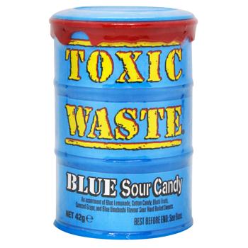 Toxic Waste Blue Sour Candy 42g - buy, prices for Epicentr FOOD - photo 1