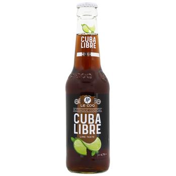 Напій слабоалкогольний Le Coq Cuba Libre 4,7% 0,33л