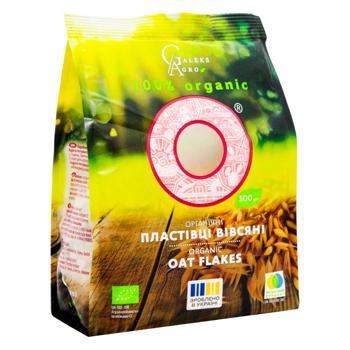 Хлопья овсяные Galeks-Agro органические 300г - купить, цены на МегаМаркет - фото 2