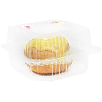 Auchan Mango Glazed Donut with Mango Maracuja Filling 80g - buy, prices for - photo 3