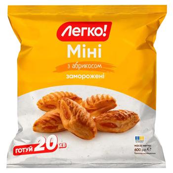 Legko! Mini Frozen Puff Pastry with Apricot 600g