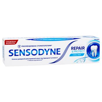 Зубна паста Sensodyne Відновлення та захист 75мл - купити, ціни на КОСМОС - фото 2