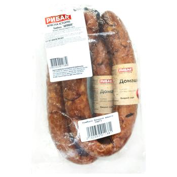 Колбаса Рыбак Домашняя копчено-запеченная высший сорт - купить, цены на Чудо Маркет - фото 2