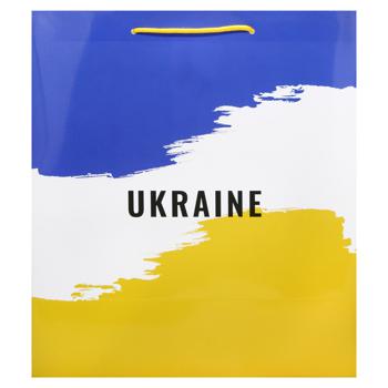 Ukraine Paper Bag 315x350x150mm - buy, prices for NOVUS - photo 1