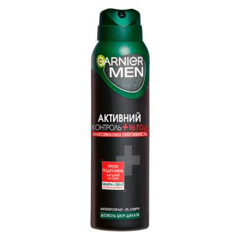 Антиперспирант аэрозольный Garnier Men Активный контроль+ 150мл