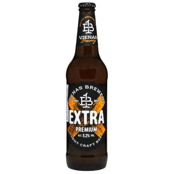 Vienas Extra Light Beer 5.2% 0.5l - buy, prices for COSMOS - photo 1