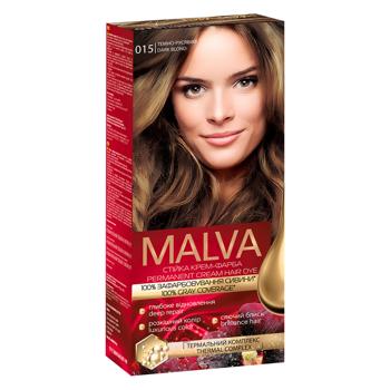 MALVA Color Revive № 015 Dark Blond Permanent Cream Hair Dye