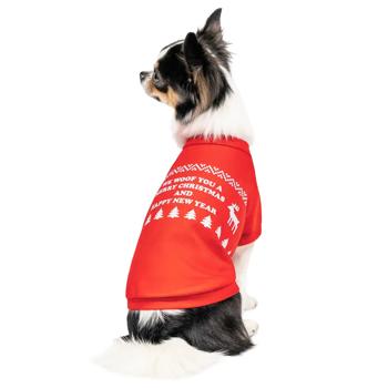 Pet Fashion New Year T-shirt for Dogs s.S Red - buy, prices for - photo 2