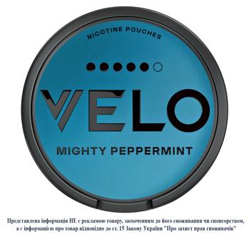 Velo Mighty Peppermint Intensive Nicotine Pouches - buy, prices for - photo 1