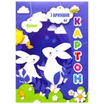 Картон Тетрада белый А4 7 листов