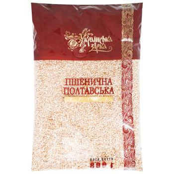 Ukrayinska Zirka Wheat Groats 0.8kg - buy, prices for COSMOS - photo 1