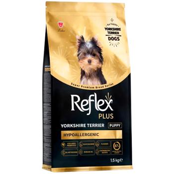 Корм сухой Reflex Plus Yorkshire Terrier Puppy с курицей для щенков породы йоркширский терьер 1,5кг - купить, цены на MasterZoo - фото 1