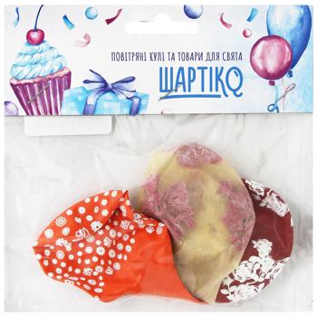 Shartiko Spring Flowers Balloons 3pcs in assortment - buy, prices for - photo 4