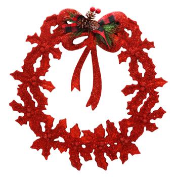 Stolyar Red Wreath Decoration 30cm - buy, prices for Za Raz - photo 1