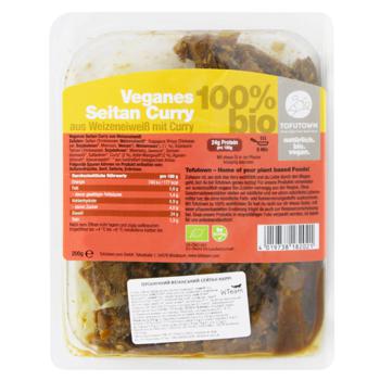 Tofutown Organic Vegan Seitan Curry 200g - buy, prices for - photo 1