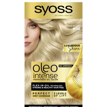 Крем-фарба Syoss Oleo Intense 9-10 Яскравий Блонд - купити, ціни на - фото 2