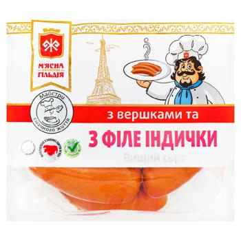 Сосиски Житомир З вершками та філе індички в/с - купити, ціни на Grono - фото 1