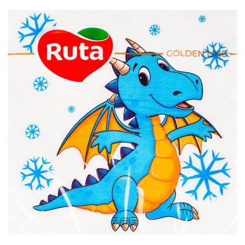 Ruta New Year's Heroes Napkins 33x33cm 20pcs - buy, prices for Vostorg - photo 1