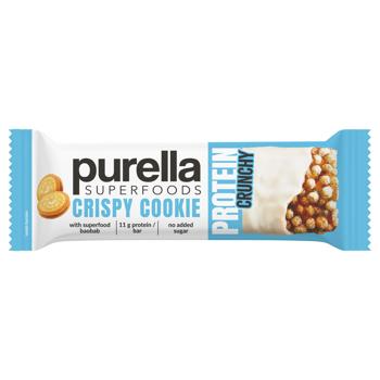 Батончик протеиновый Purella Superfoods Crunchy Crispy Cookie 45г