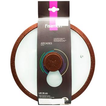 Fissman Arcades Dark Brown Lid 26cm - buy, prices for Vostorg - photo 1