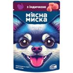 Myasna Myska Pieces in Sauce with Turkey Dog Food 100g