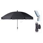 Base Black Beach Umbrella 2.5m