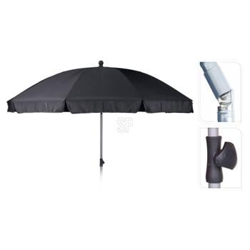 Base Black Beach Umbrella 2.5m - buy, prices for METRO - photo 1