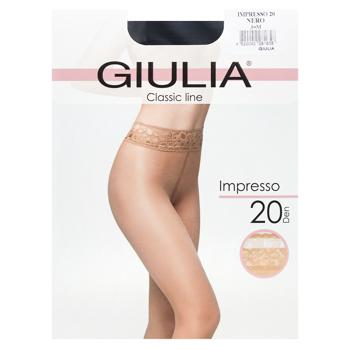 Giulia Impresso Nero Women's Tights 20den 3s