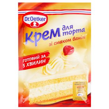 Крем Dr.Oetker для торта со вкусом ванили 50г