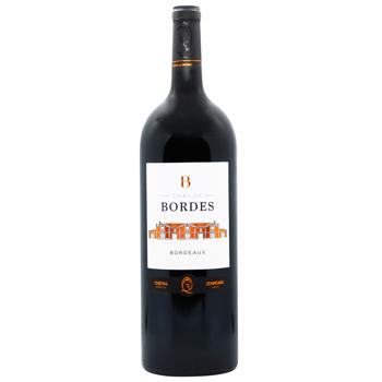 Chai de Bordes Bordeaux Red Dry Wine 13.5% 1.5l - buy, prices for WINETIME - photo 1