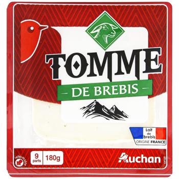 Сир Auchan Tomme овечий 180г - купити, ціни на - фото 3