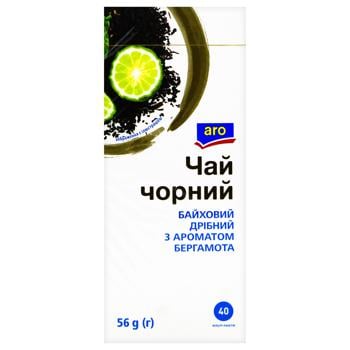 Чай чорний Aro байховий дрібний з ароматом бергамота 1,4г*40шт - купити, ціни на METRO - фото 3