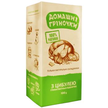 Domashni Hrinochky Crisps with Onions 100g - buy, prices for Auchan - photo 4