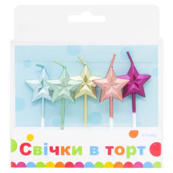 Свічки для торту Party Favors Фігурки 5шт - купити, ціни на - фото 2