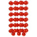 Red Beads Garland 270cm
